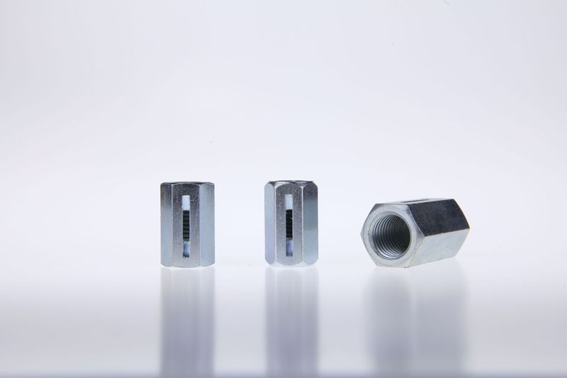 Hexagon slot nuts