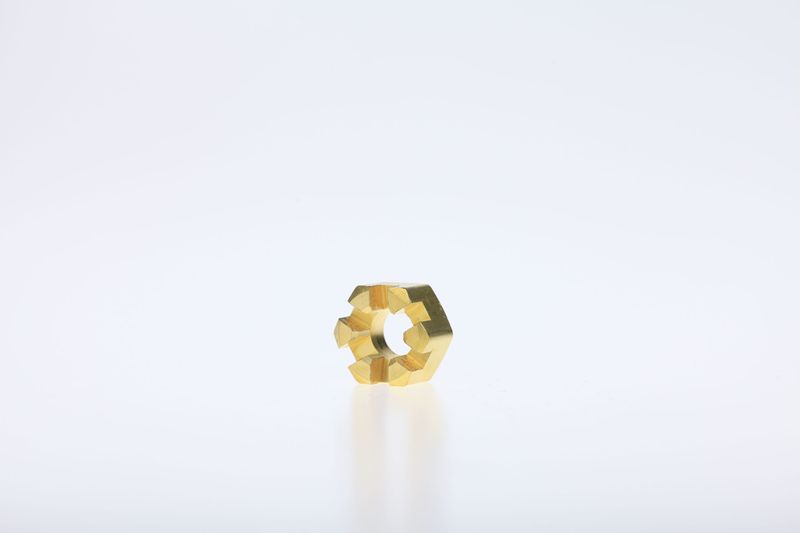 Brass slot nuts