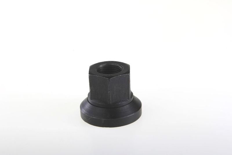 Special wheel nut with washer